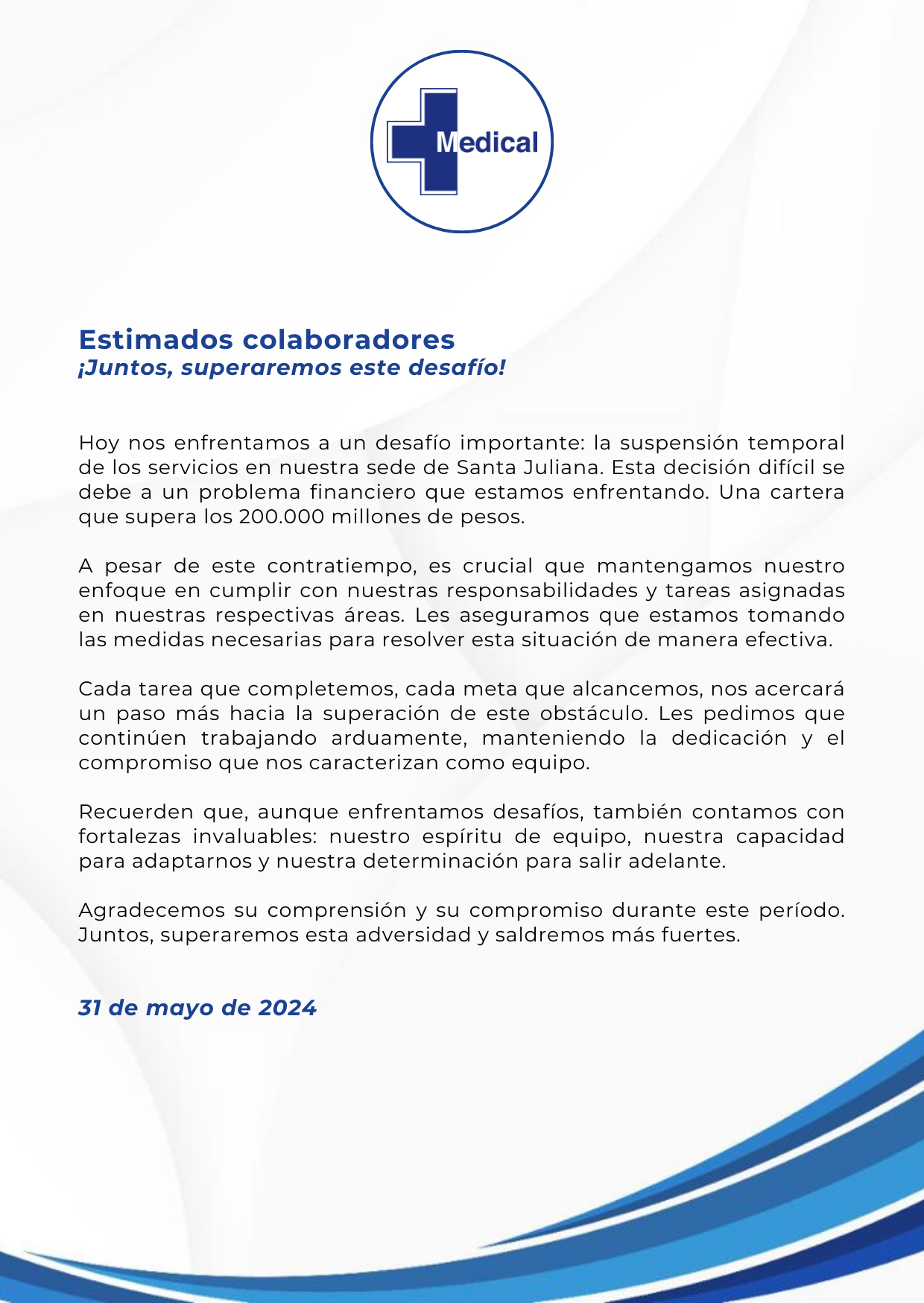 Invitación Virtual Cumpleaños Elegante Azul